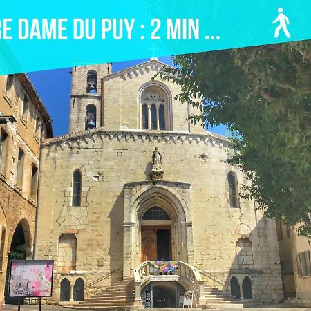 Parking Prive - Vue Mer - Wifi - Centre Historique Grasse Dış mekan fotoğraf